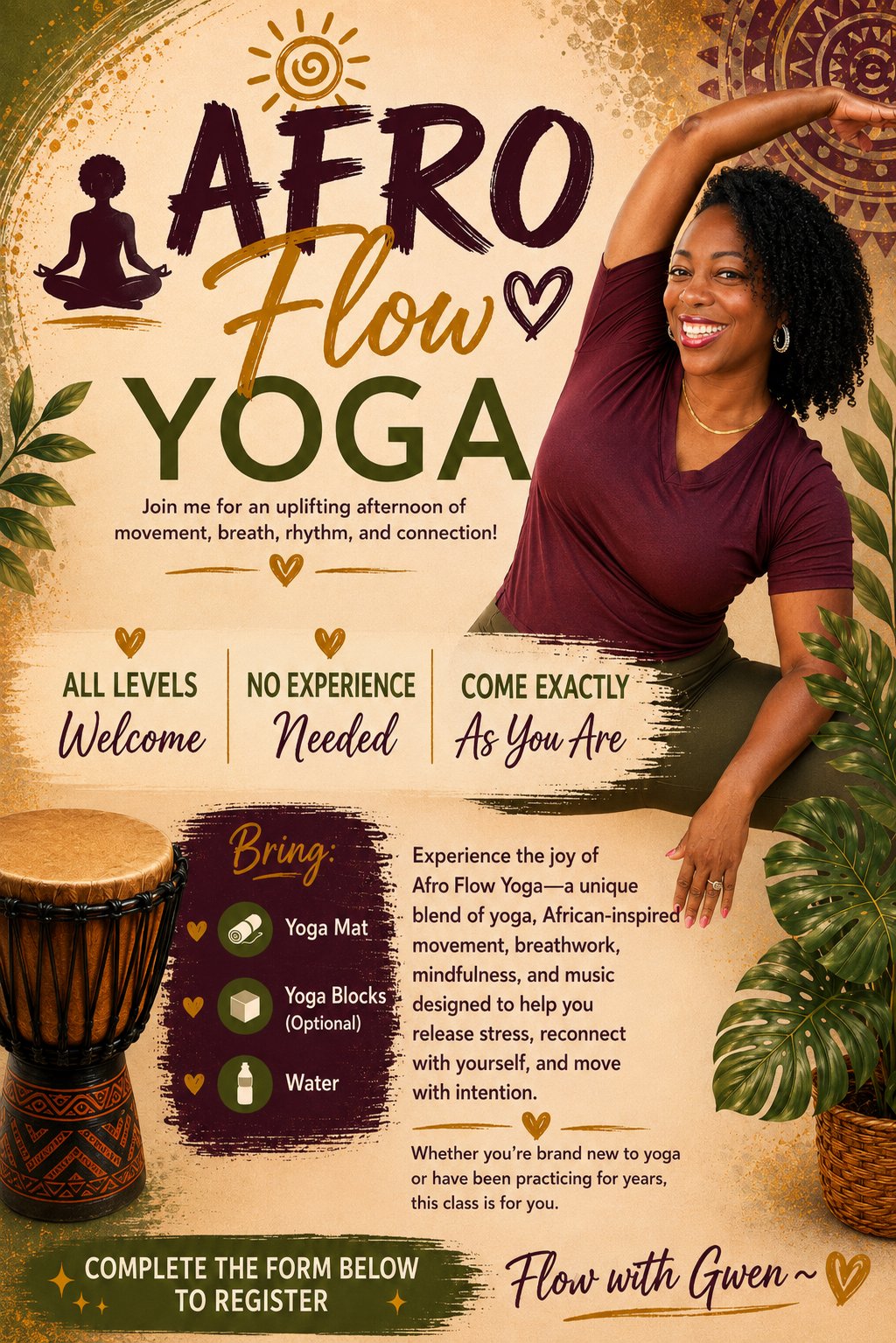 Afro Flow Yoga with Gwen